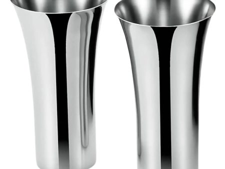 Asahi SUS Stainless Steel Beer Glass 380ml 2 pcs Hot on Sale