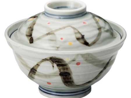 Tokiwa Mino Ware Porcelain Donburi Bowl Isaribi 15.5cm Supply