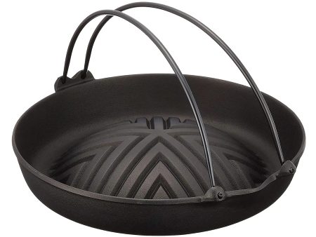 Iwachu Nambu Cast Iron Genghis Khan Grill Pan Cheap