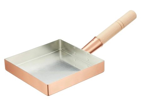 Tanabe Copper Tamagoyaki Omelette Pan Kanto Style Hot on Sale