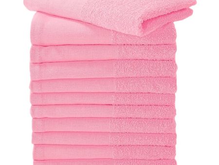 SATO TRADING Cotton Color Towel 340x860mm 12 pcs Online Hot Sale