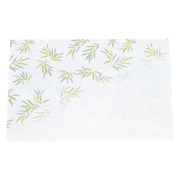 Artec Washi Paper Flower Placemat Bamboo Leaves 100 pcs For Cheap