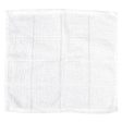 SATO TRADING Cotton Oshibori Towel Lattice 280x280mm 12 pcs Cheap