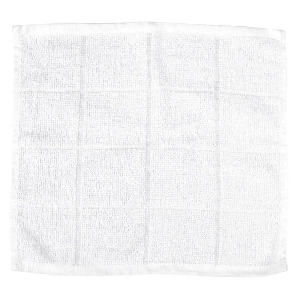 SATO TRADING Cotton Oshibori Towel Lattice 280x280mm 12 pcs Cheap