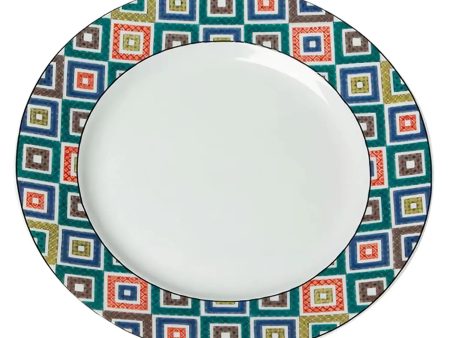 SEIKOU Kutani Porcelain Dessert Plate Ishidatami Cheap