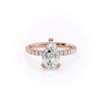 The Sofia Set With A 4.5 Carat Pear Moissanite Discount