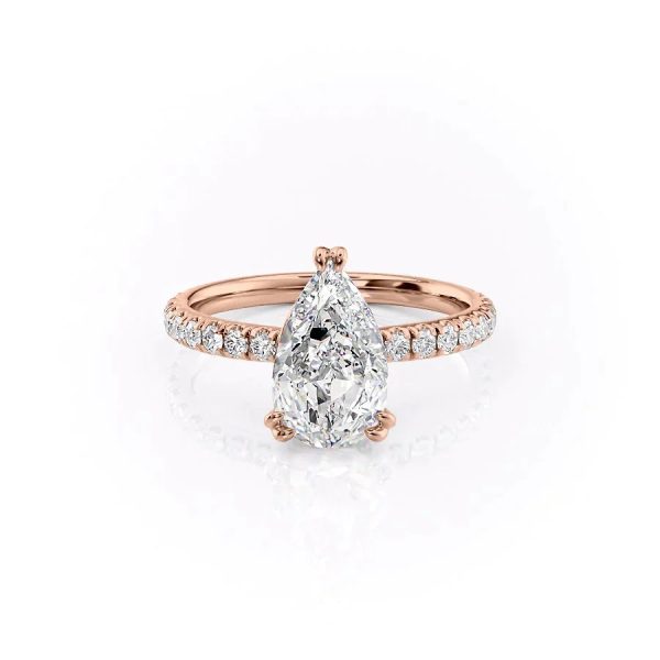 The Sofia Set With A 4.5 Carat Pear Moissanite Discount